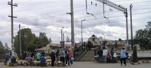 Tågstationen Staryj Petergof